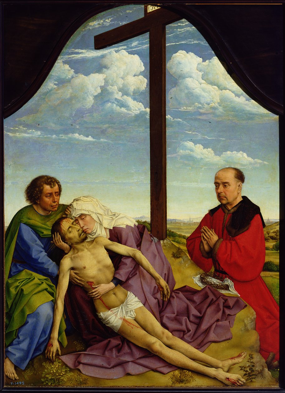 Pieta, 1450 af Rogier van der Weyden