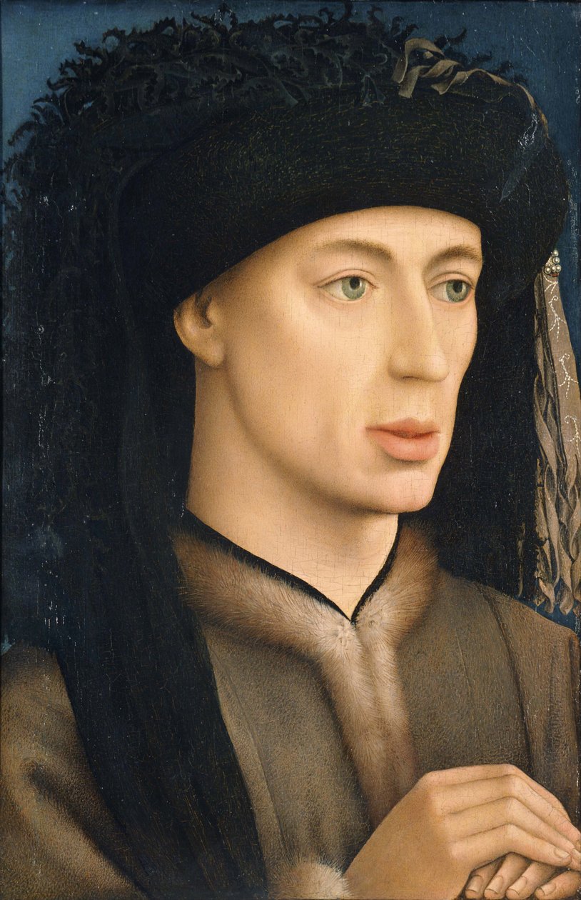 Portræt af en mand, 1430 af Rogier van der Weyden