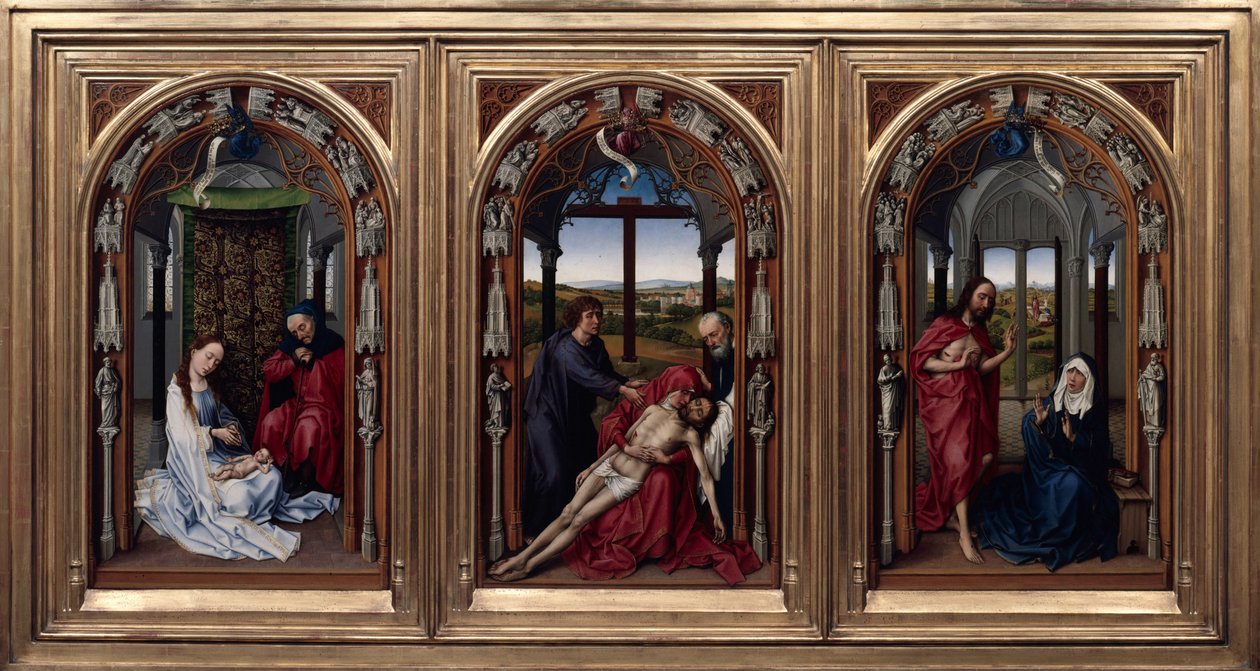Vor Frue -alter (Miraflores -alteret) af Rogier van der Weyden