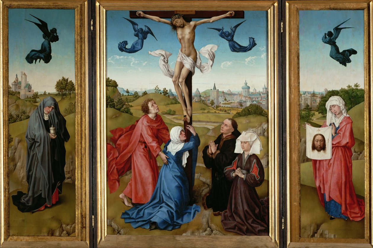 Triptykon- Korsfæstelsen af Rogier van der Weyden