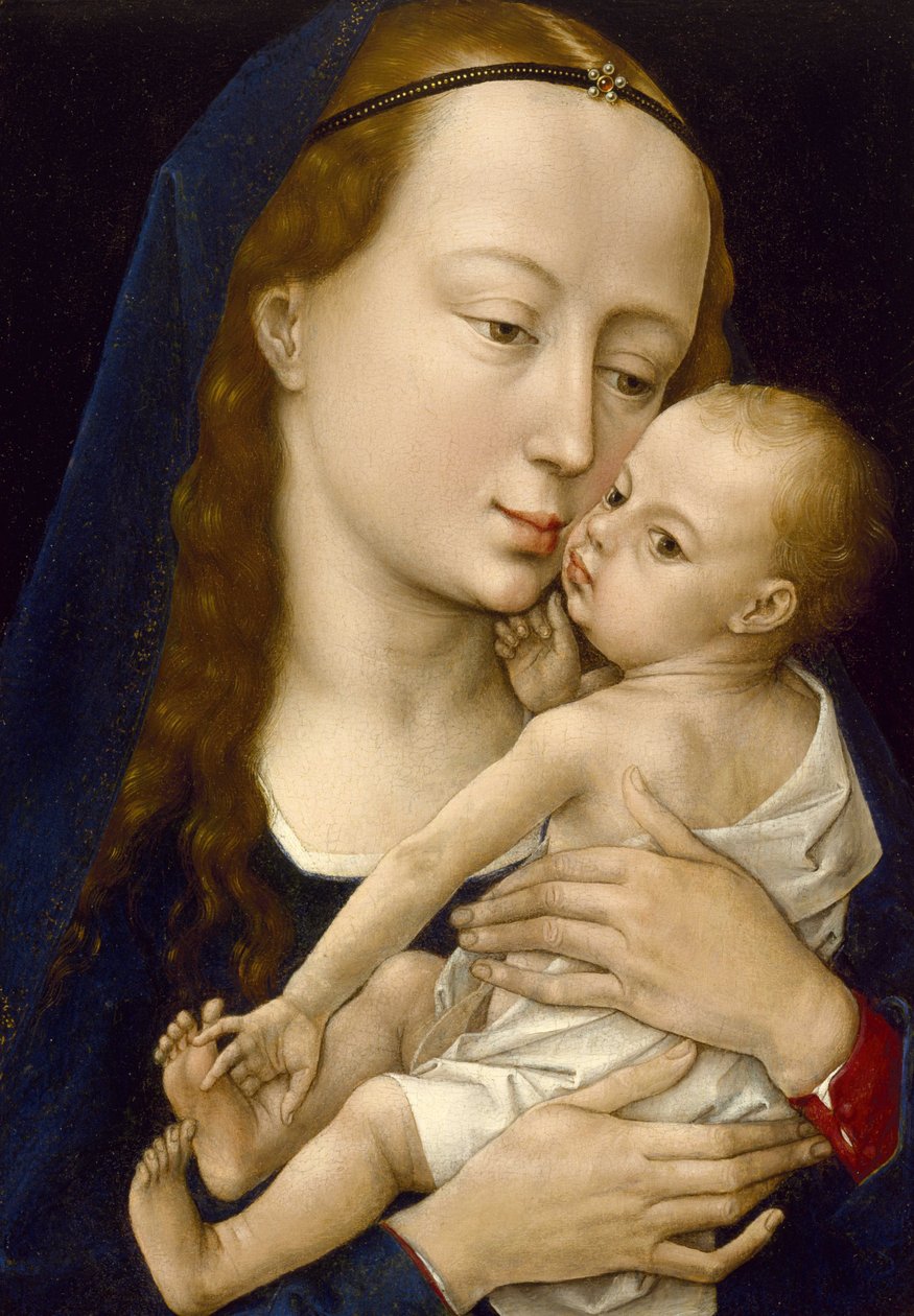 Jomfru og barn af Rogier van der Weyden