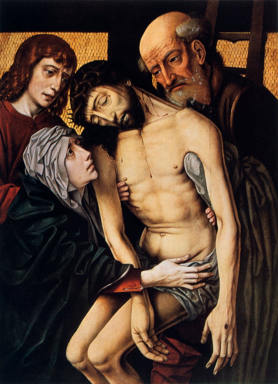 Nedstigning fra korset, c1430. af Rogier van der Weyden