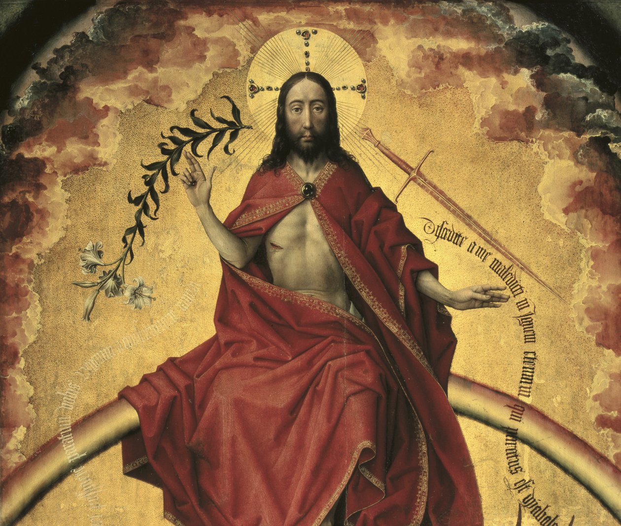 Jesus Kristus i majestæt af Rogier van der Weyden