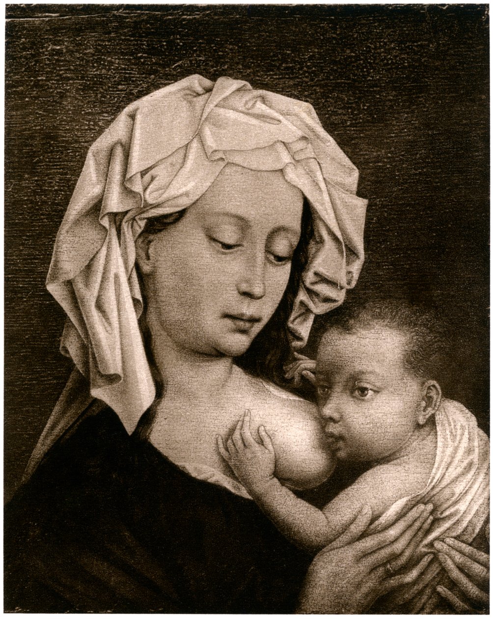 Madonna og barn, 1927 af Rogier van der Weyden