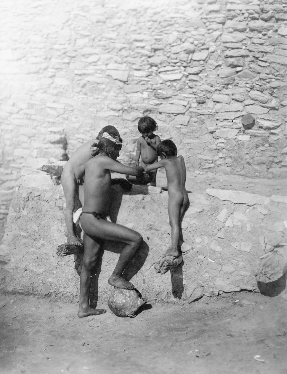 Festen, ca. 1913 (s/h-billede) af Roland W. Reed