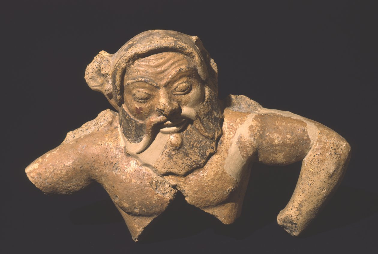Antefix, fra Satricum af Roman