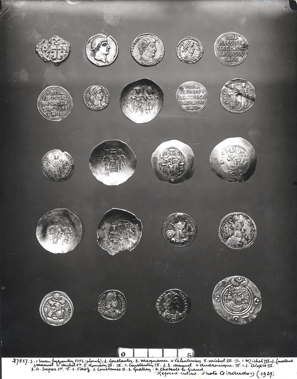 Byzantinske, romerske og sassaniske mønter, 04-12. århundrede af Roman