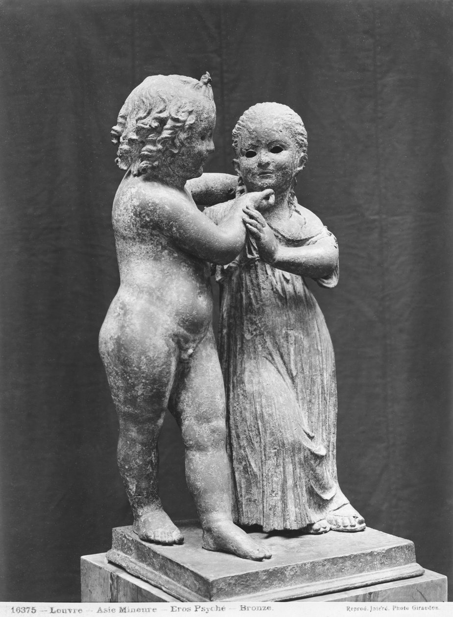 Eros og psyke (bronze) af Roman
