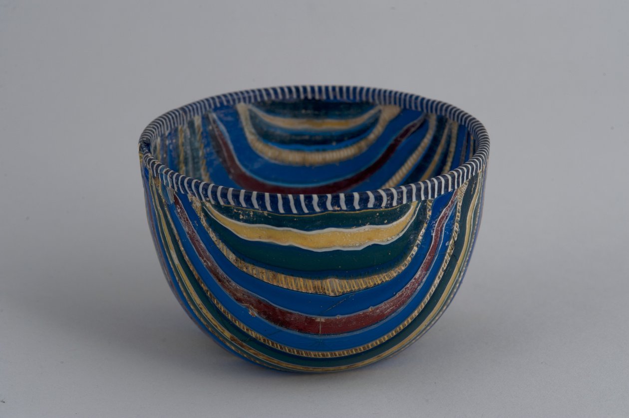 Millefiori kop (glas) af Roman