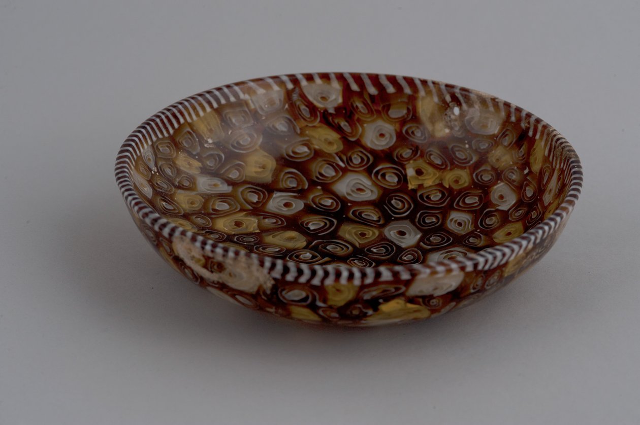 Millefiori-fad (glas) af Roman