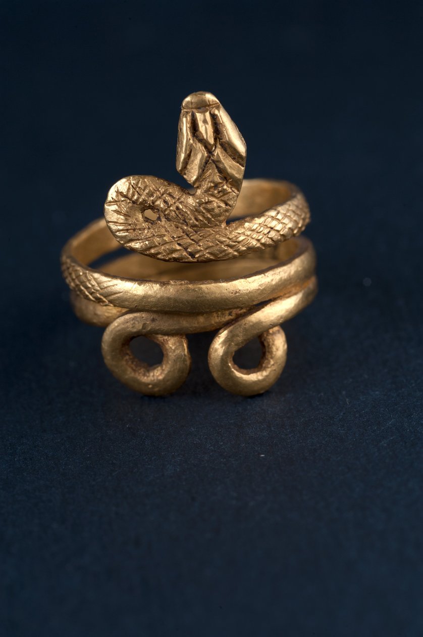 Ring i form af en slange (guld) af Roman