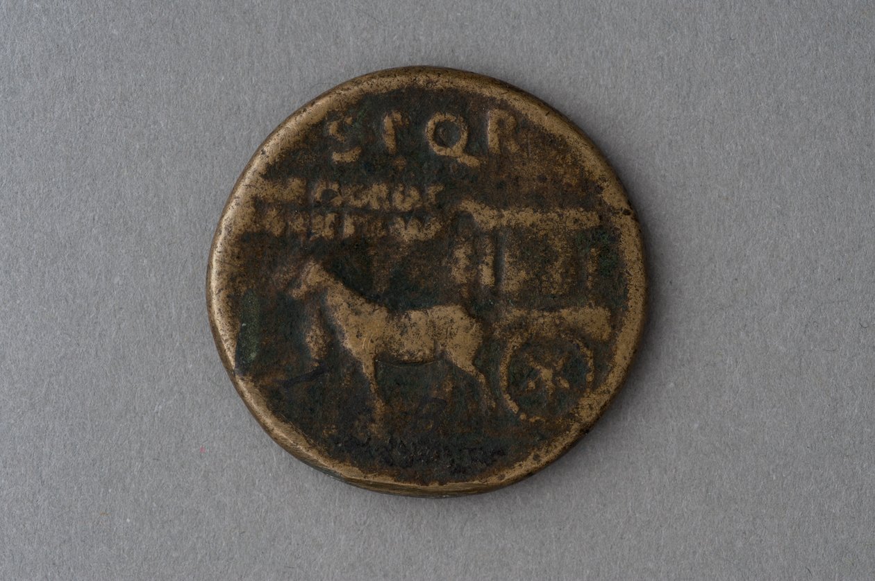 Sestertius af Agrippina Major (bronze) af Roman