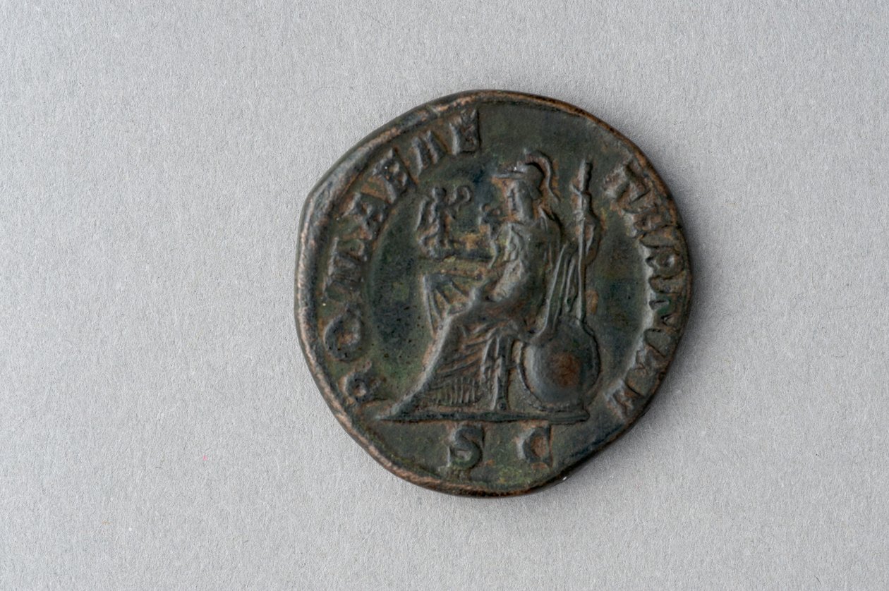 Sestertius af Severus Alexander (bronze) af Roman