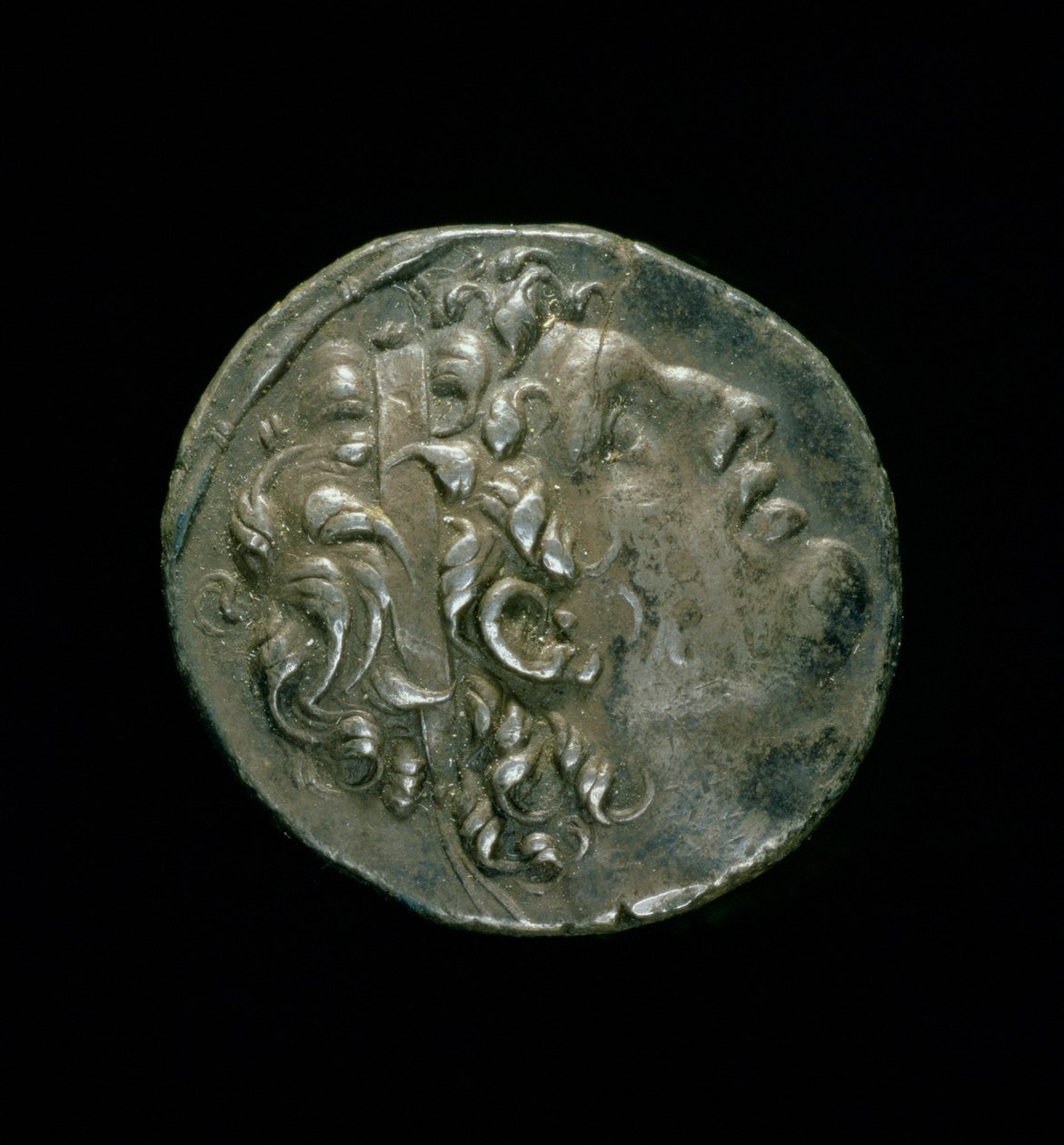 Tetradrakma af sølv (forside) af den seleukidiske hersker af Roman