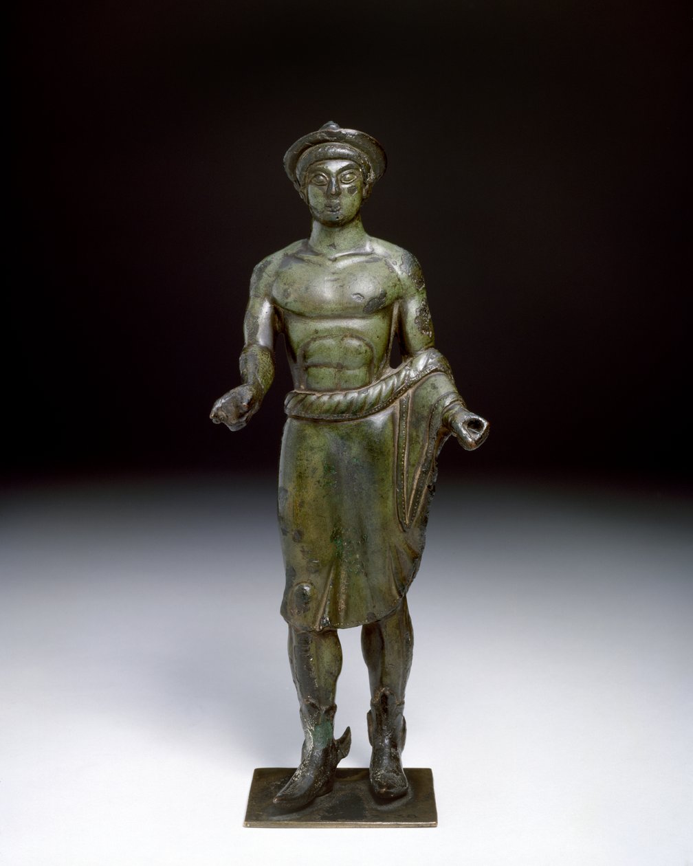 Statuette, fra Uffington i Berkshire (bronze) af Roman