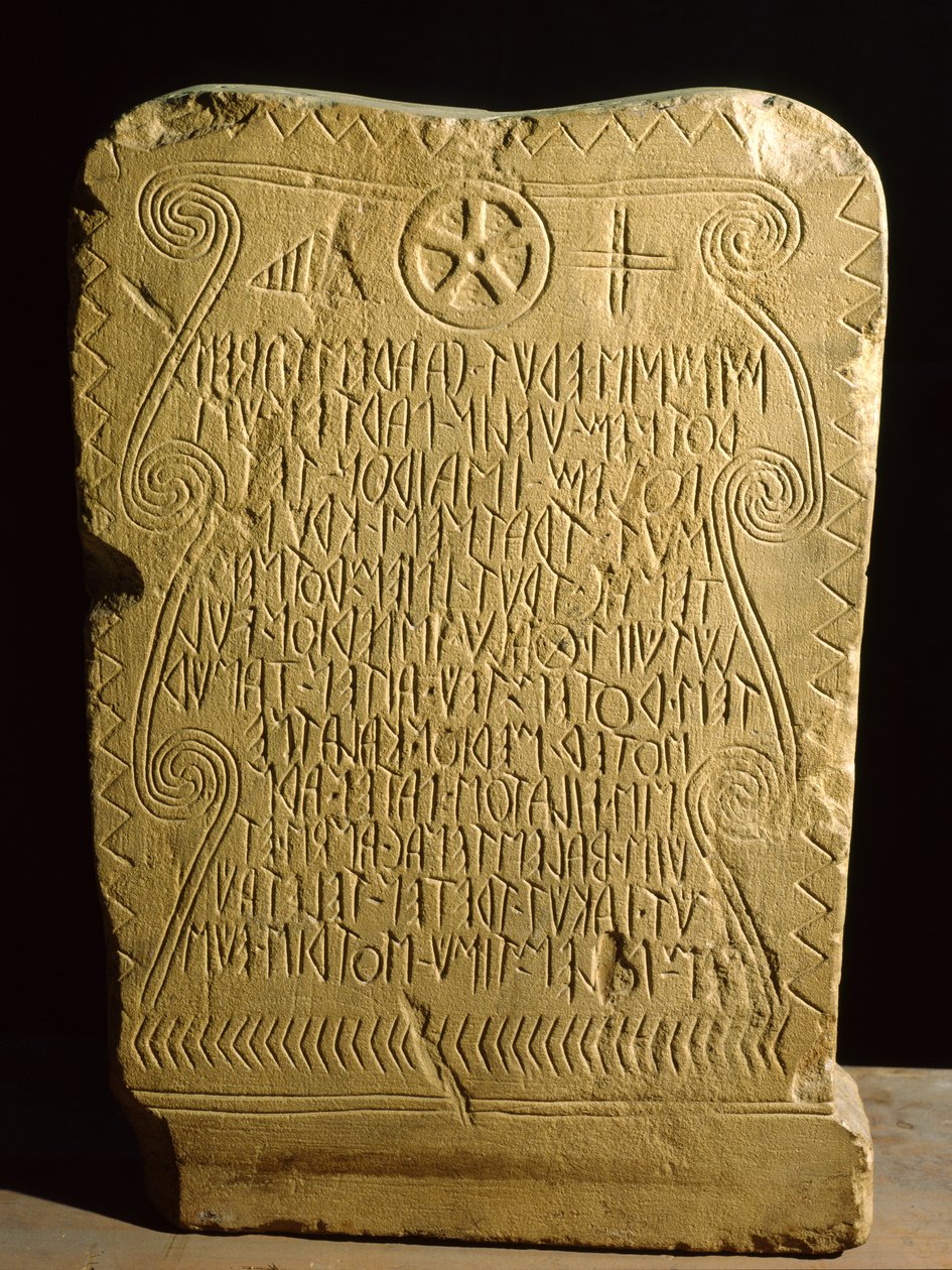 Stela, fra Novario (sandsten) af Roman