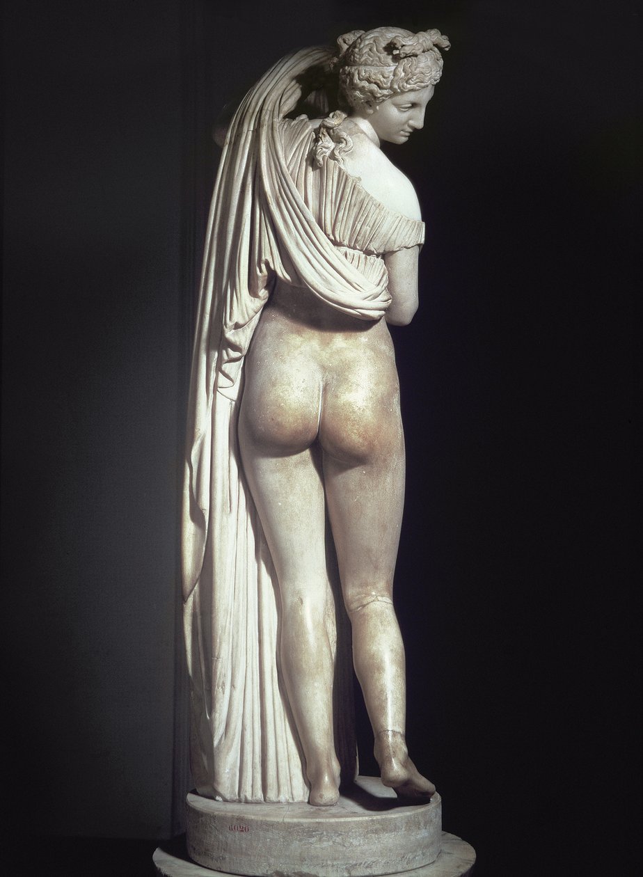 The Callipige Aphrodite, kopi af en græsk original fra det 2. århundrede f.Kr. (marmor) af Roman
