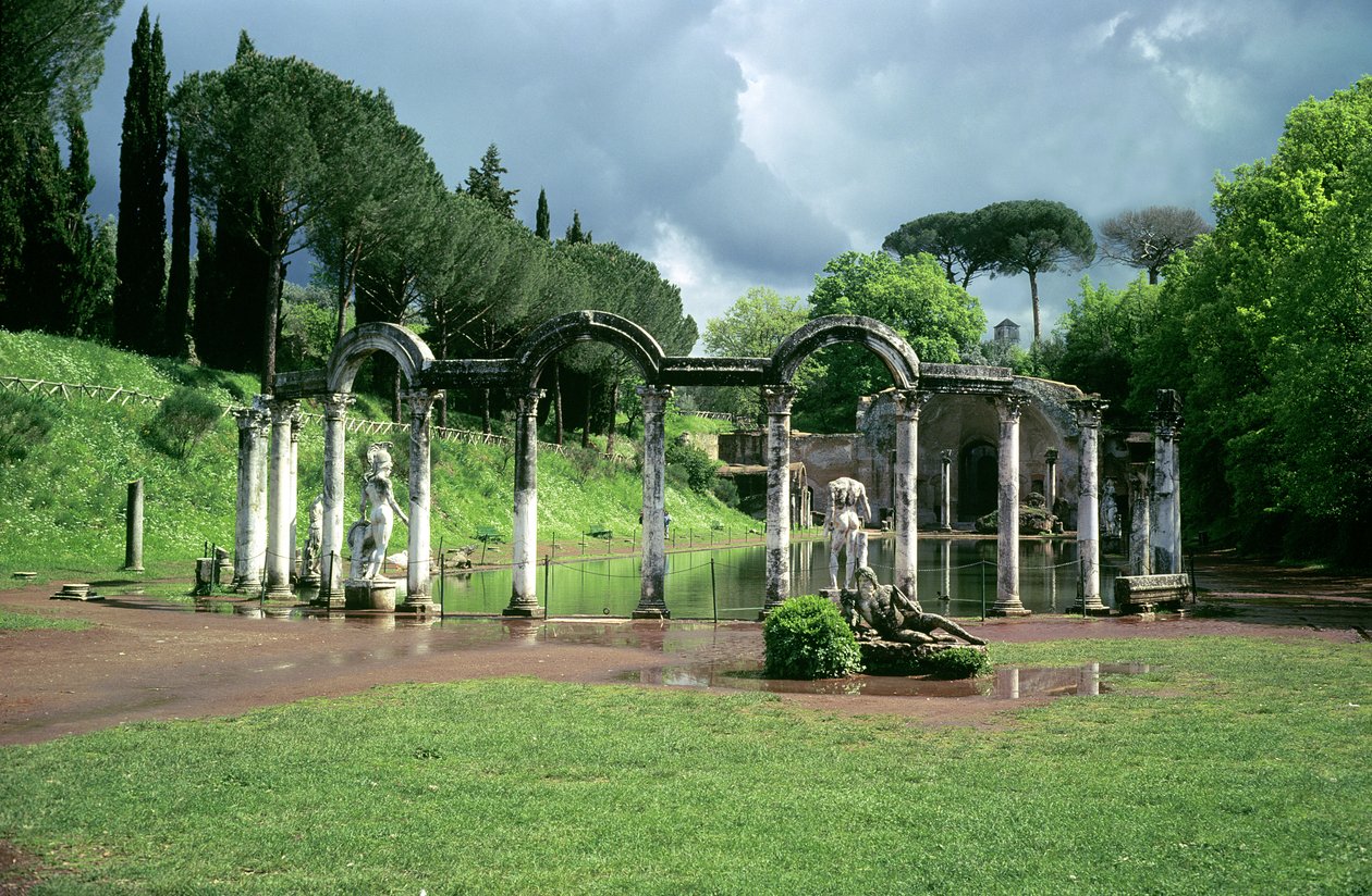 Canopus fra nord, ca. 124 e.Kr af Roman