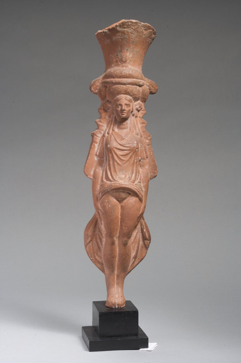 Romano-egyptisk fartøj i form af Isis-Aphrodite (terracotta) af Roman Imperial Period