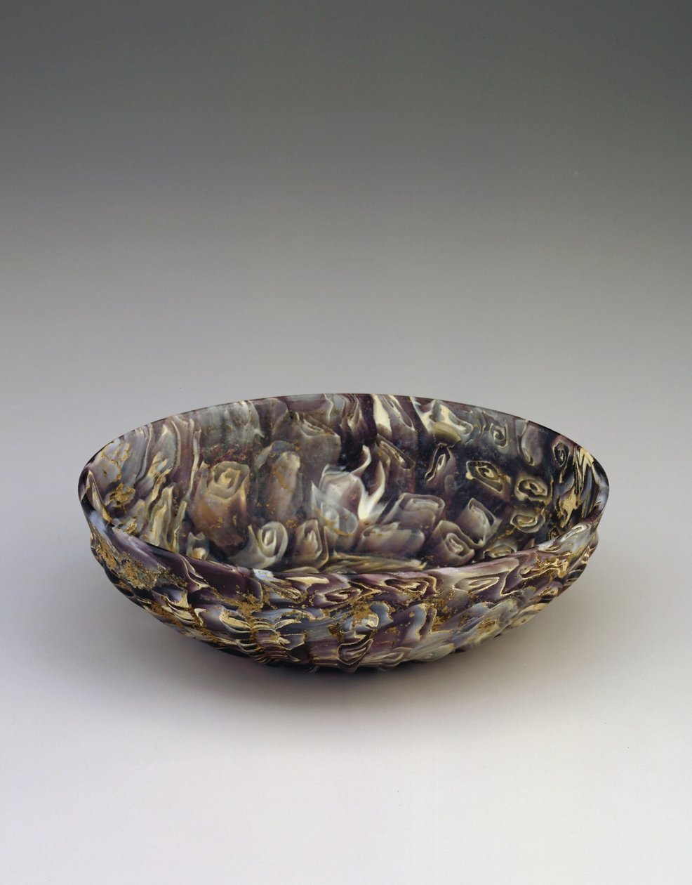 Skål, muligvis fra Alexandria (glas) af Roman Period Egyptian
