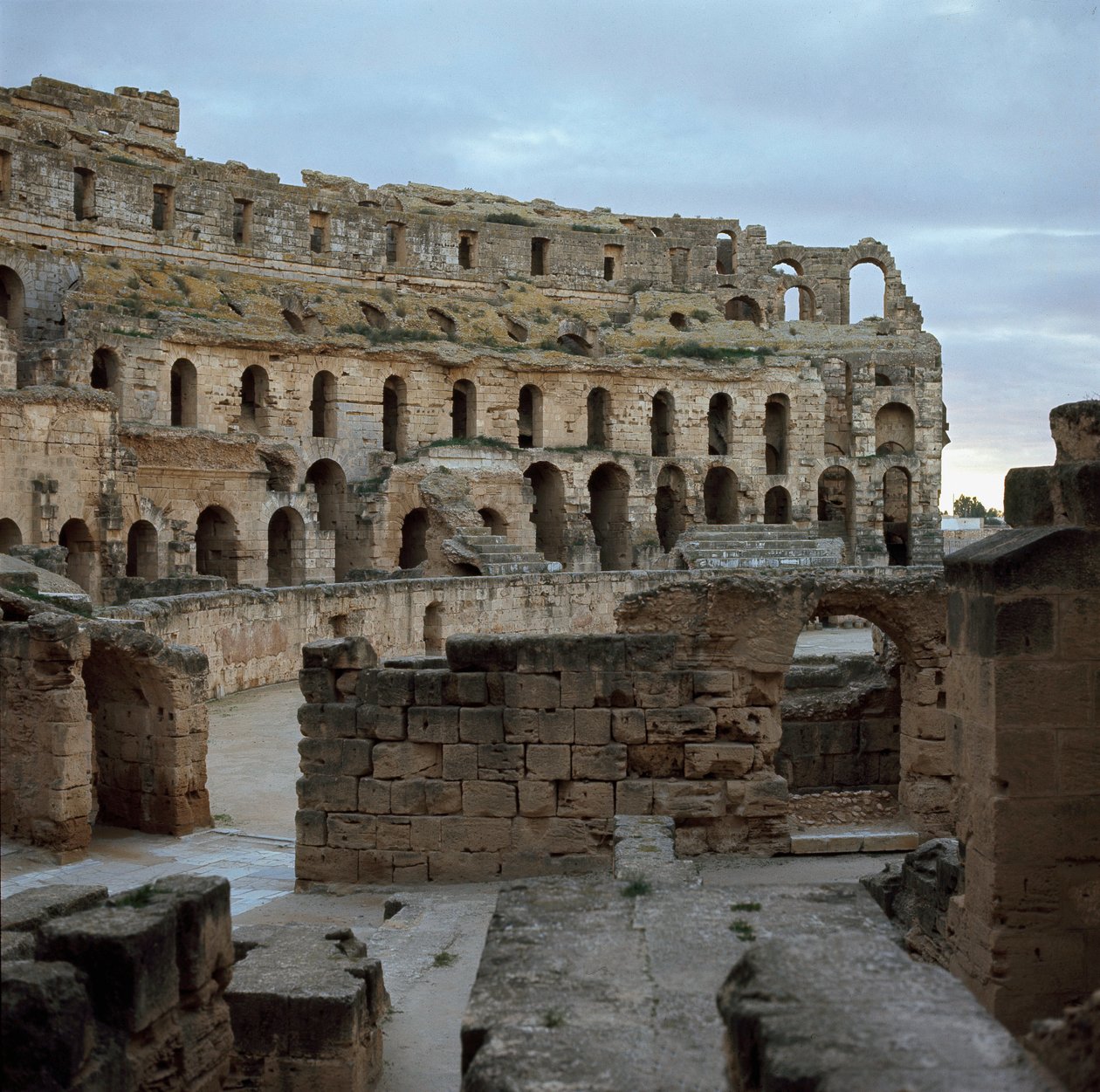 Amfiteatret i El Djem, ca. 238 e.Kr af Roman