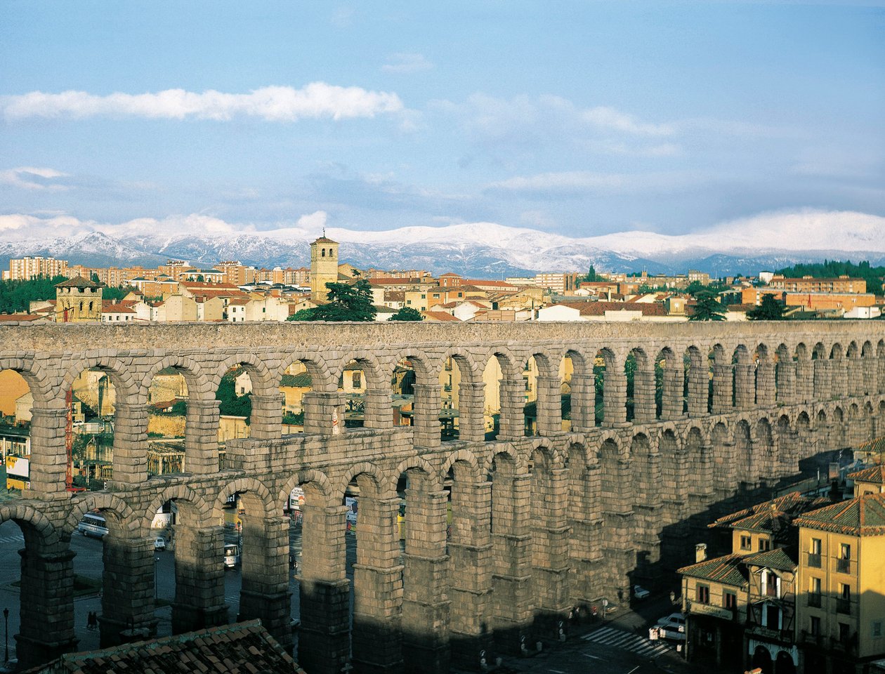 Akvædukt af Segovia, Spanien af Roman