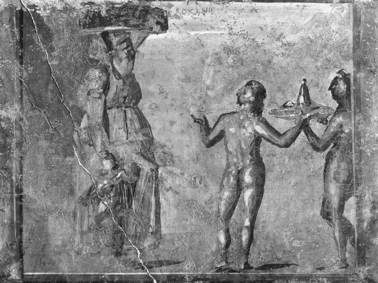 Bacchic scene af Roman