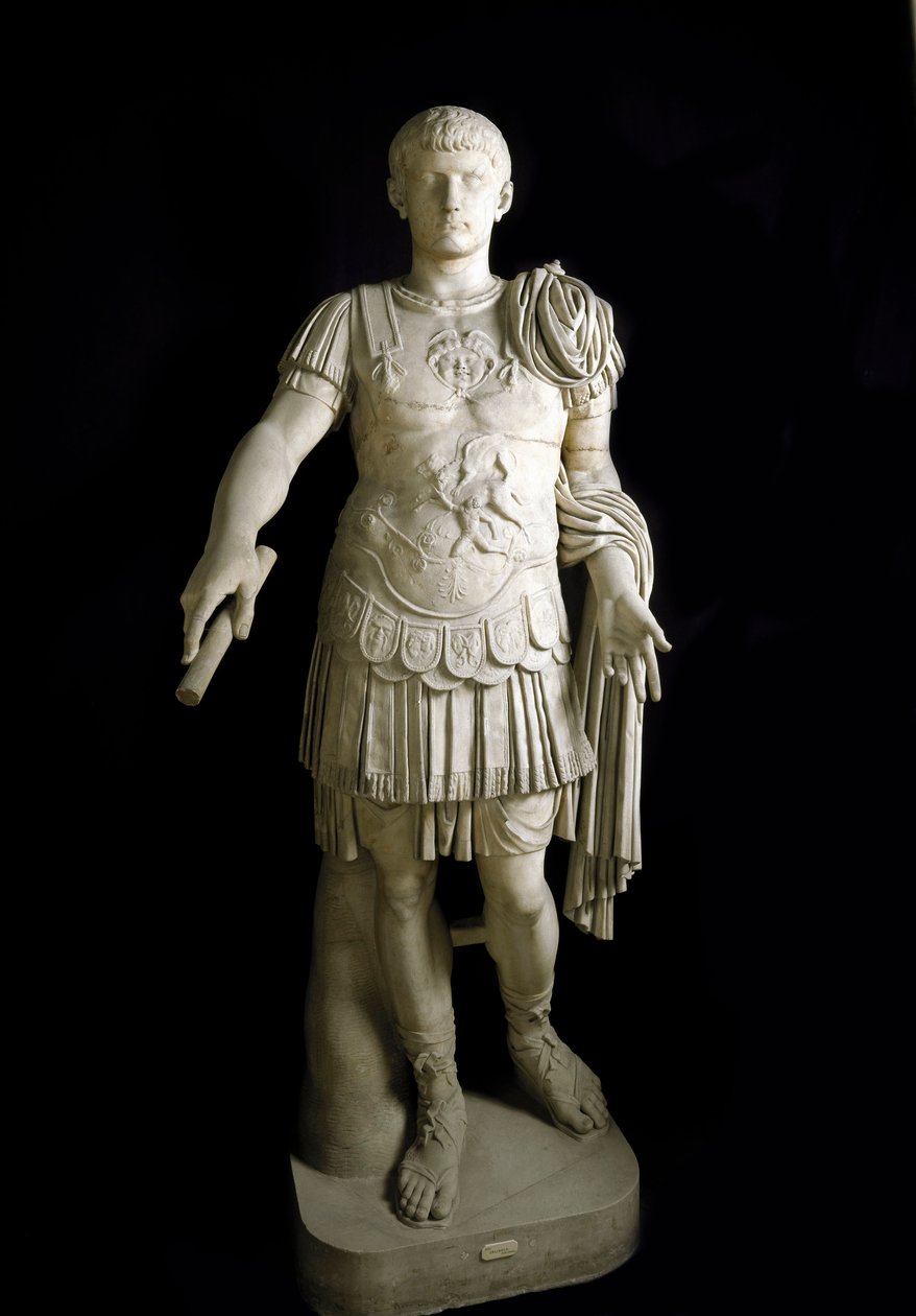 Caius Caesar Germanicus, romersk kejser (marmor) af Roman