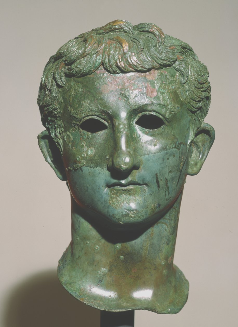 Chef for Germanicus (bronze) af Roman
