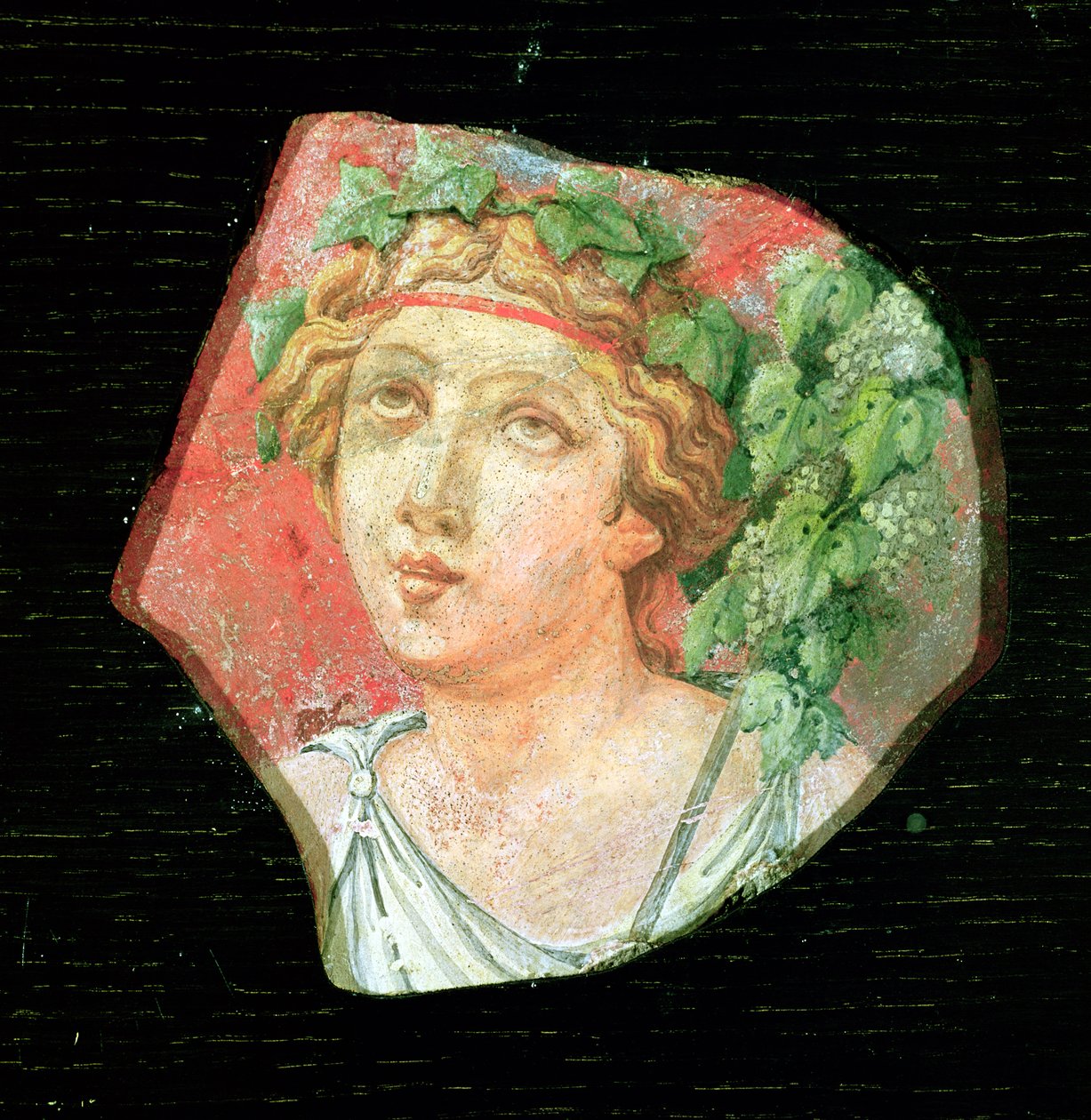 Hoved af en bacchante af Roman
