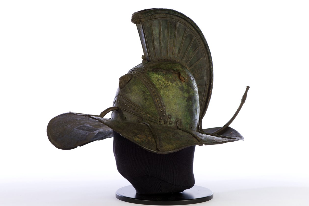 Hjelm til en gladiator (bronze) af Roman