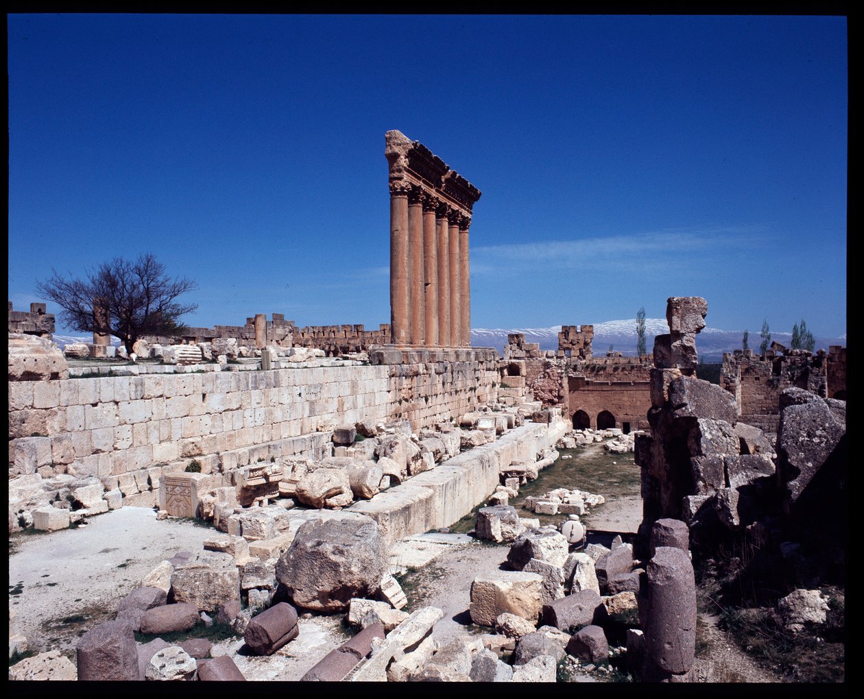 Rester af Jupiters tempel af Roman