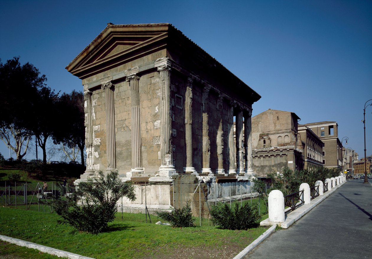 Temple of Fortuna Virilis, 2. århundrede f.Kr af Roman