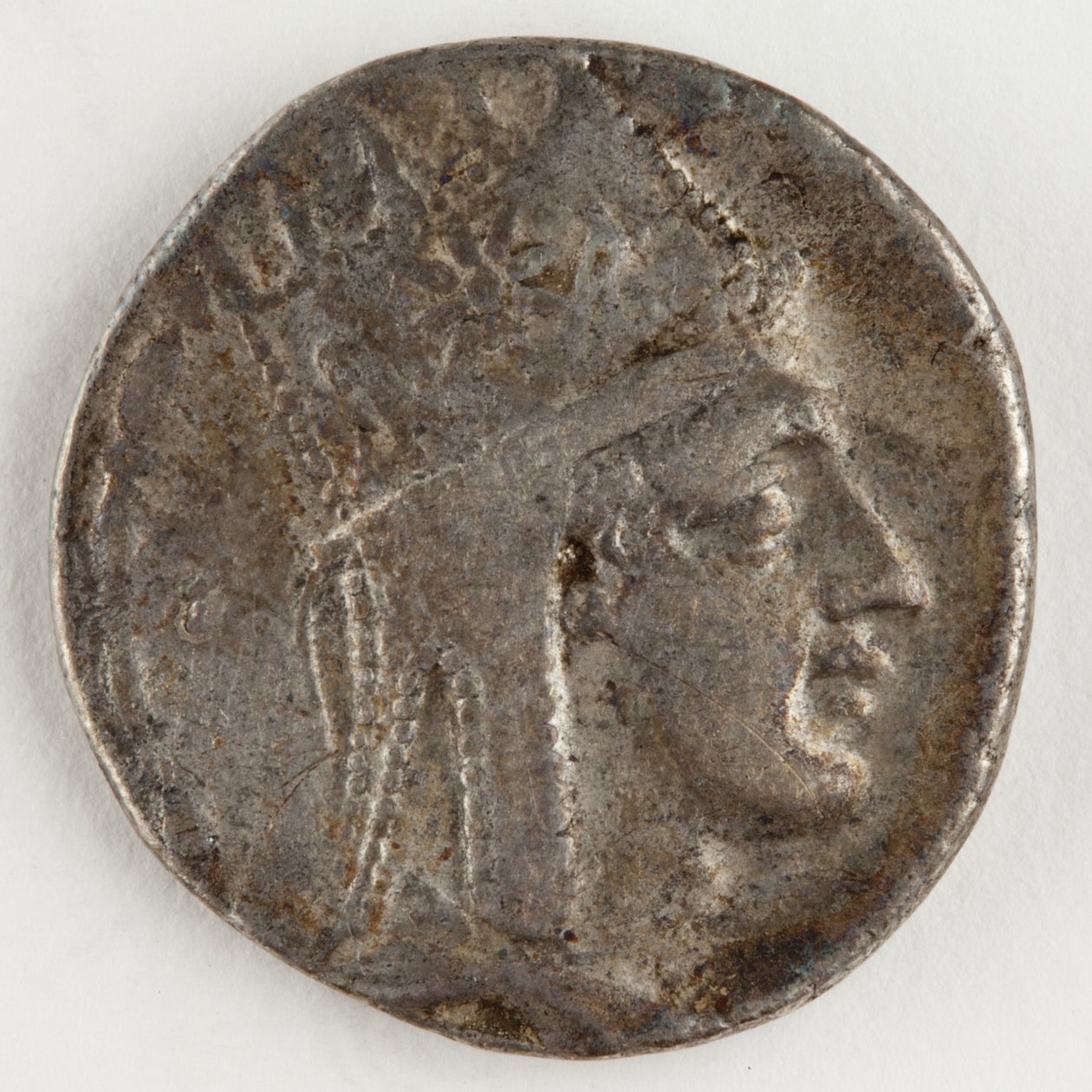 Tigranes II af Armenien, 83-69 f.Kr. (sølv) af Roman