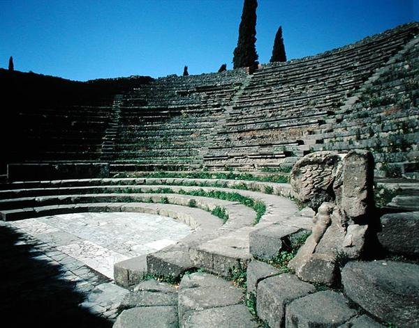 Udsigt over Teatro Piccolo af Roman