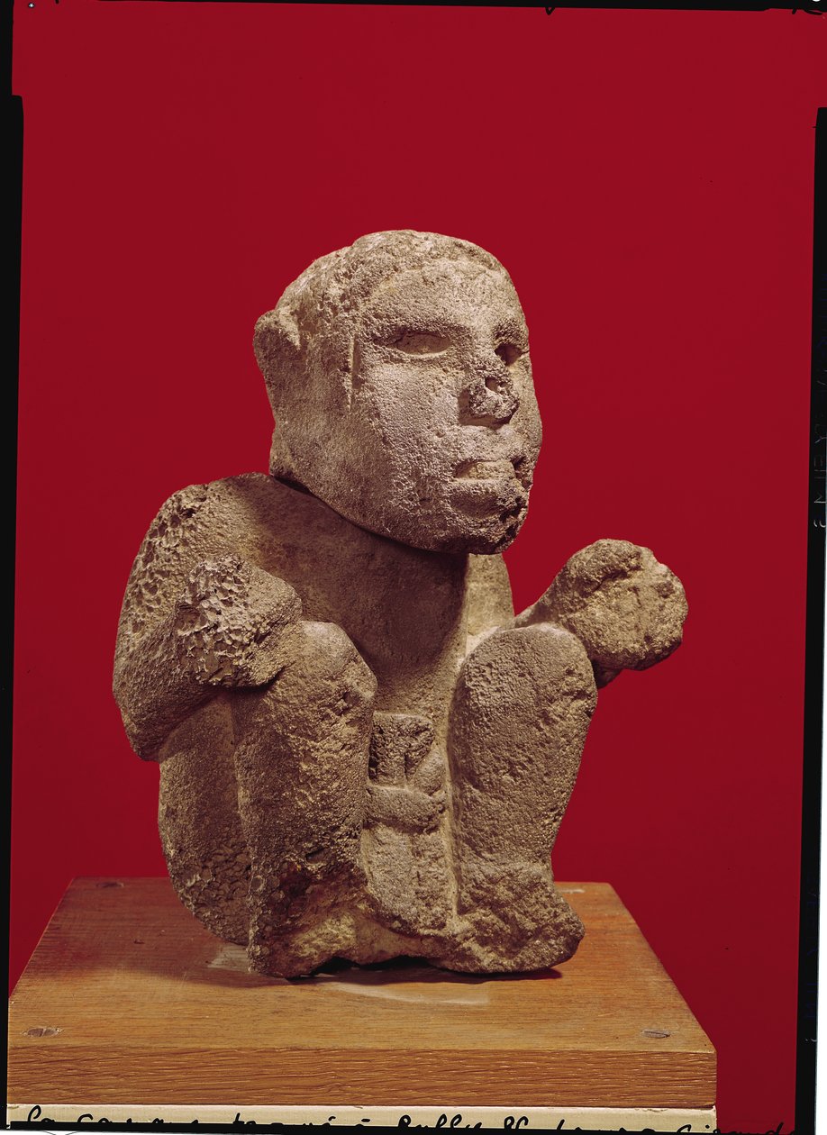 Indlænket negerslave (sten) af Roman Roman