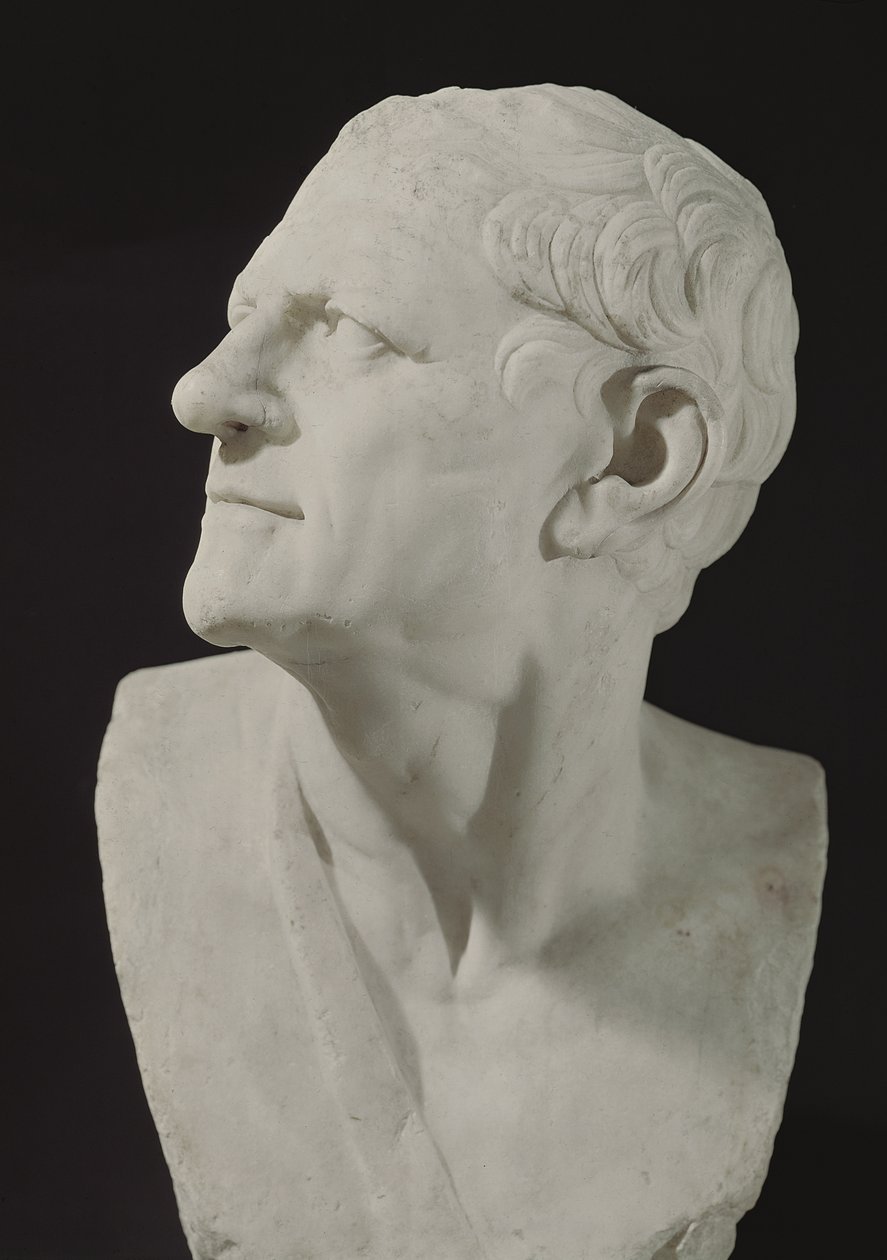 Lysimachus, konge af Thrakien (marmor) af Roman Roman