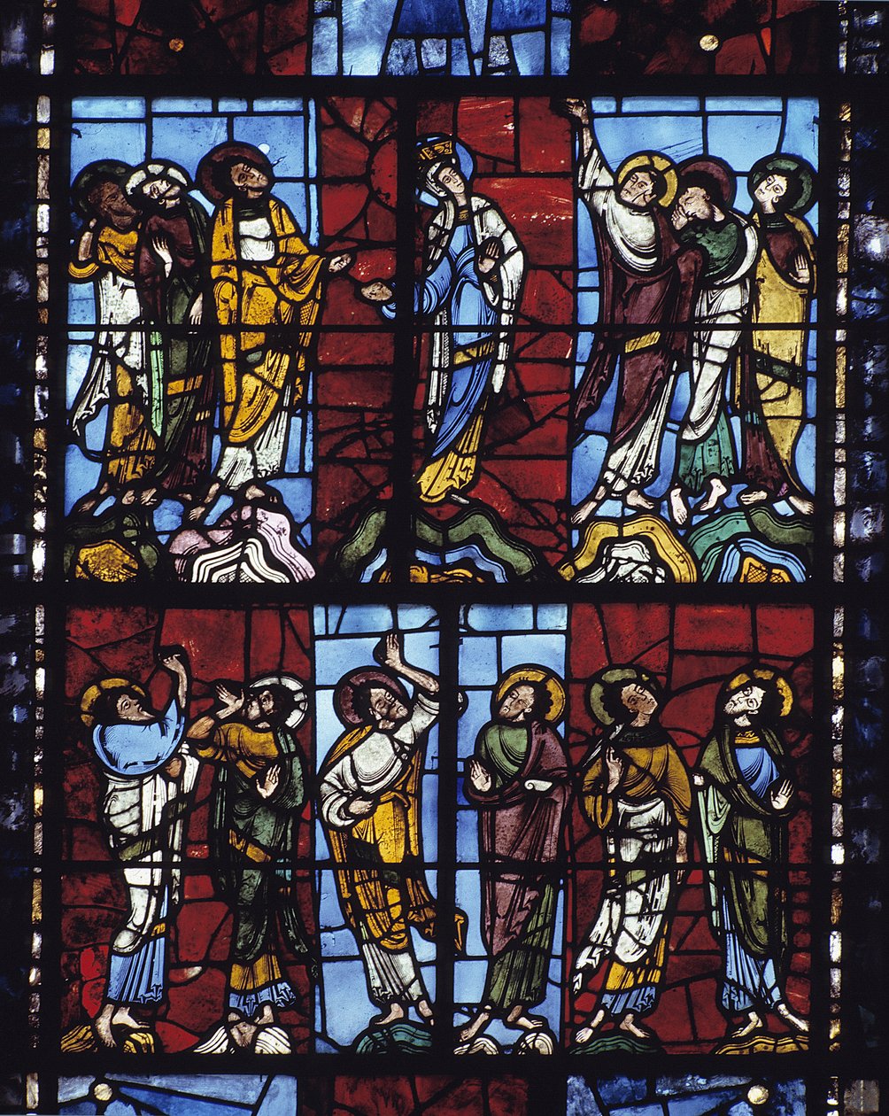 Ascension (farvet glas af Romanesque