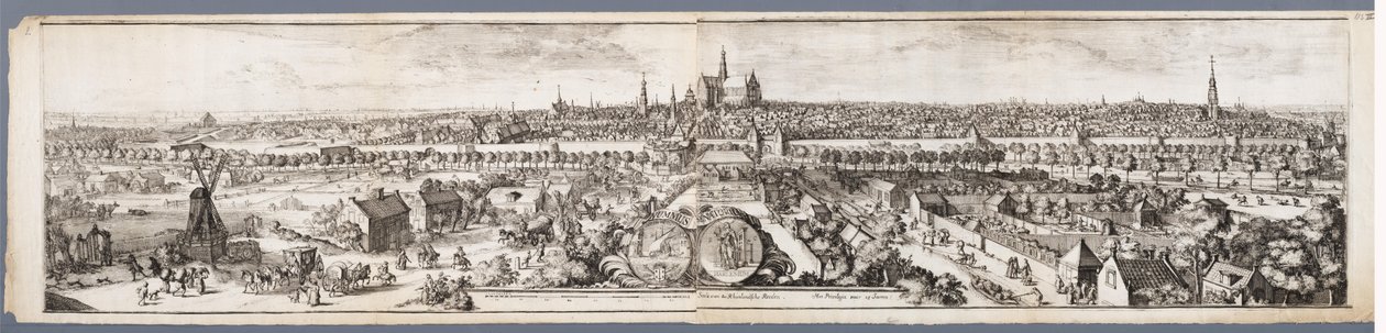 Harlemum af Romeyn de Hooghe