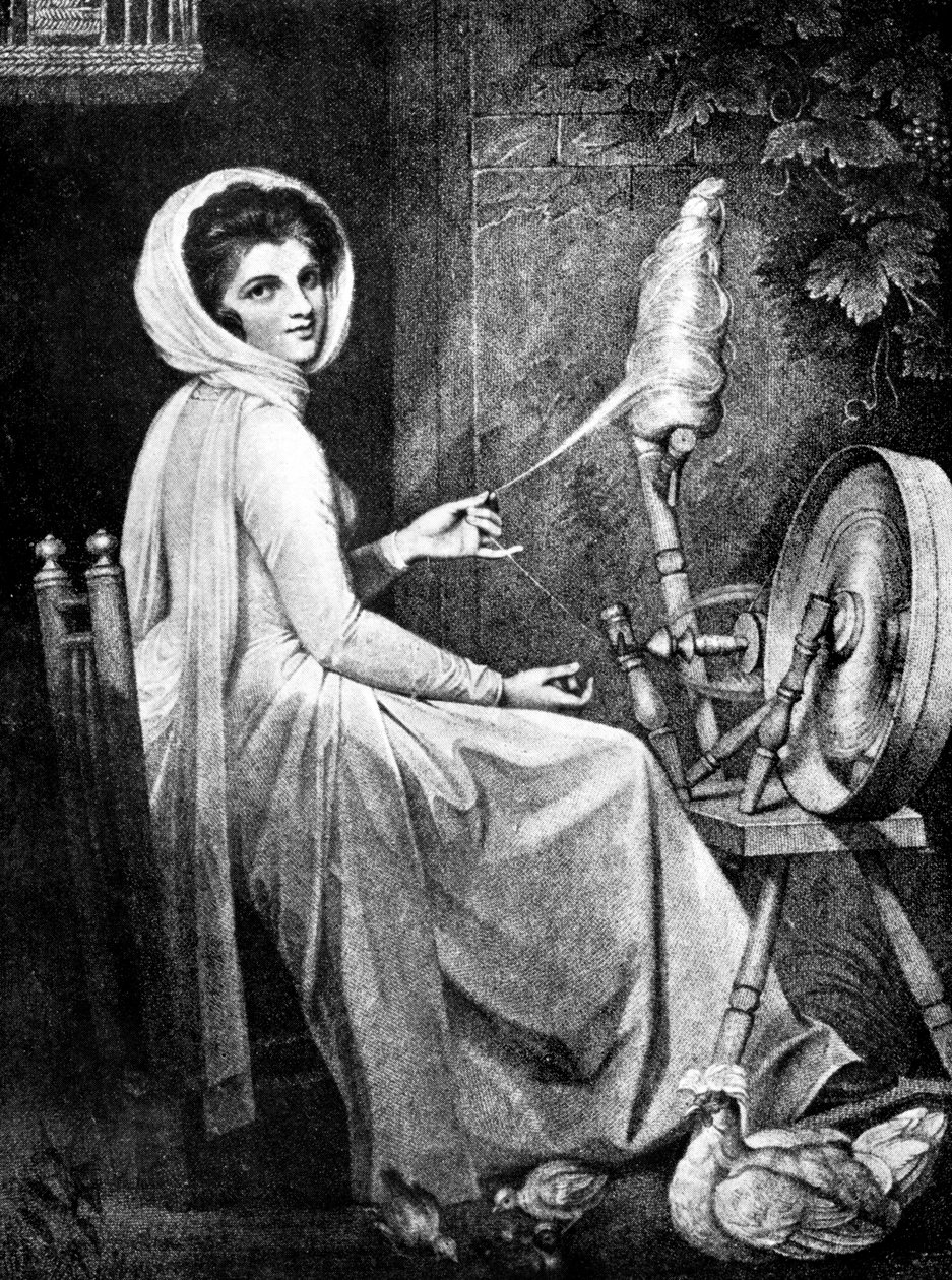 Lady Emma Hamilton 1765-1815, 1800-tallet. af Romney