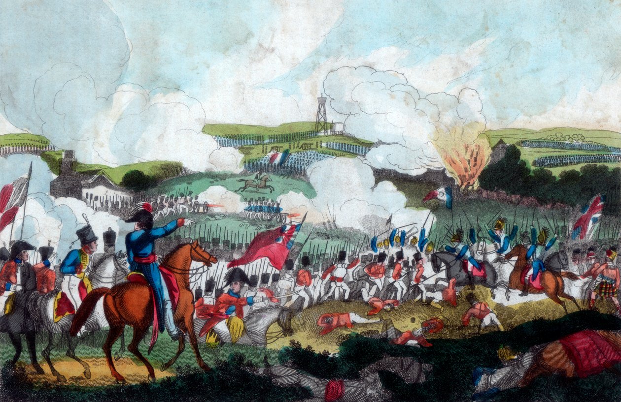 Slaget ved Waterloo, 1815 1816 af Romney
