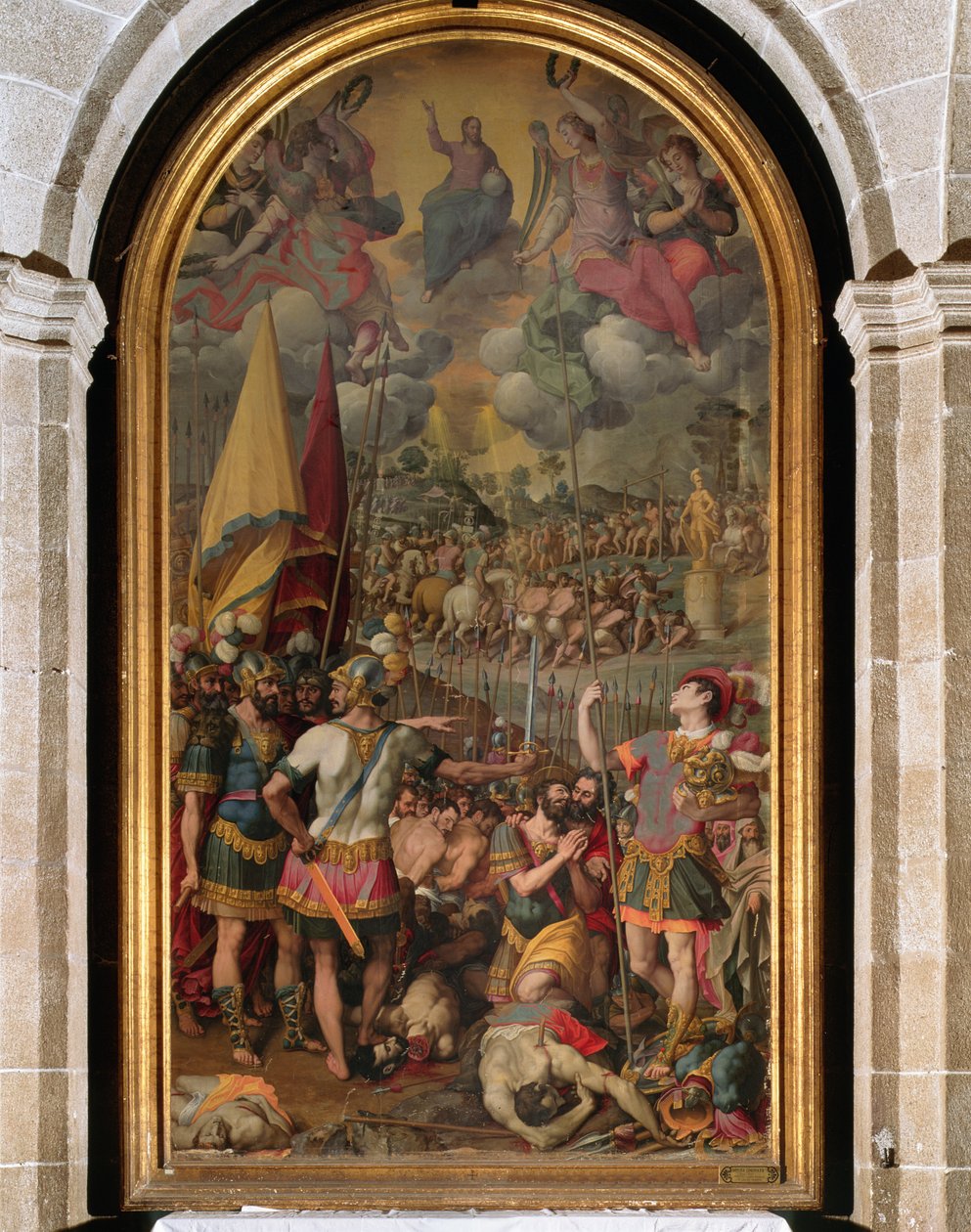 St. Maurices martyrium af Romulo Cincinnato