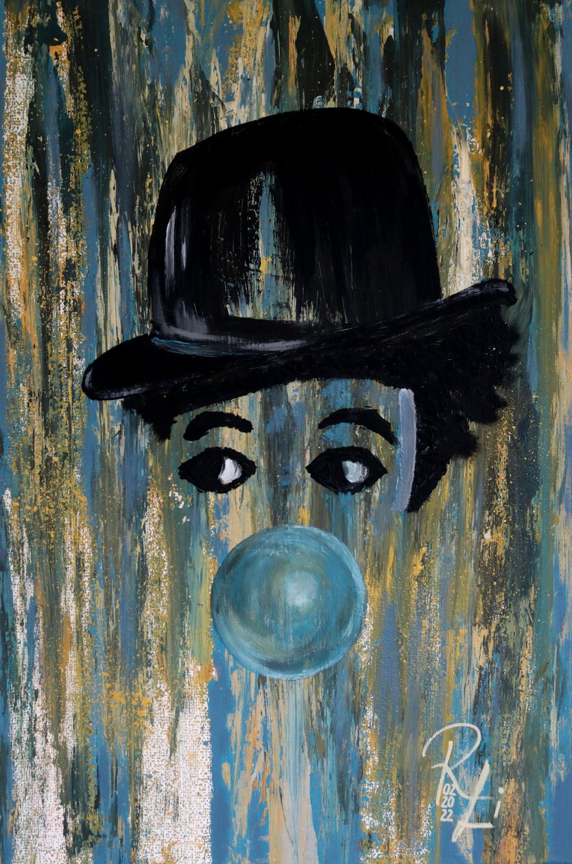 Charlie Chaplin - Ballon I af RosaLi
