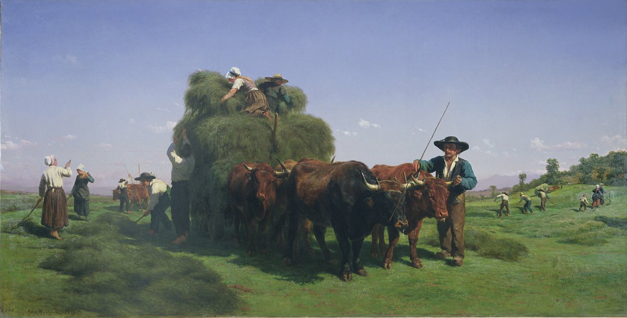 Høslæt, Auvergne af Rosa Bonheur
