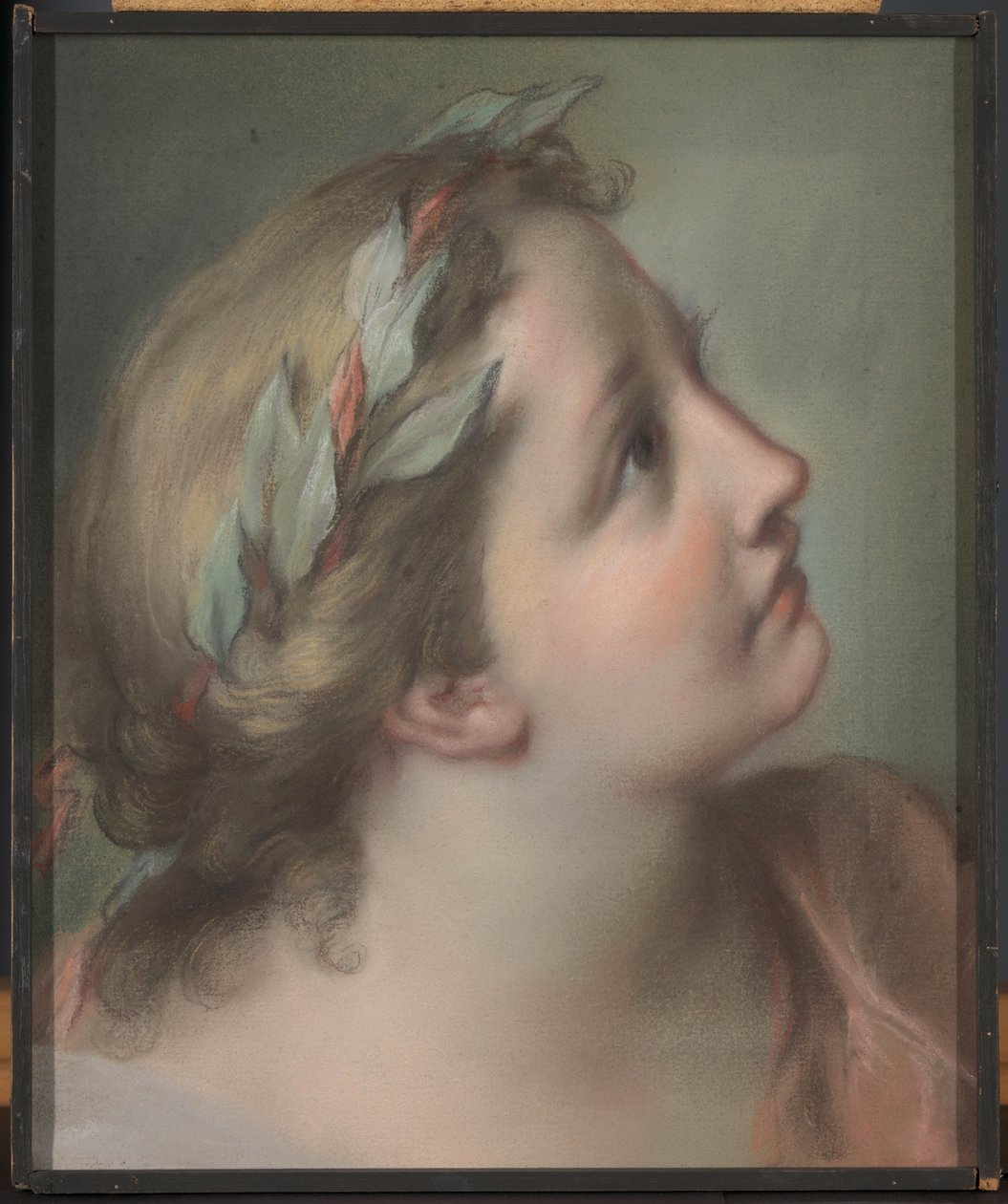 En muse af Rosalba Carriera (attributed to)