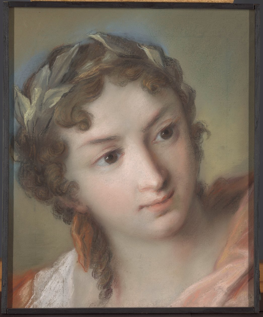 En muse af Rosalba Carriera (attributed to)