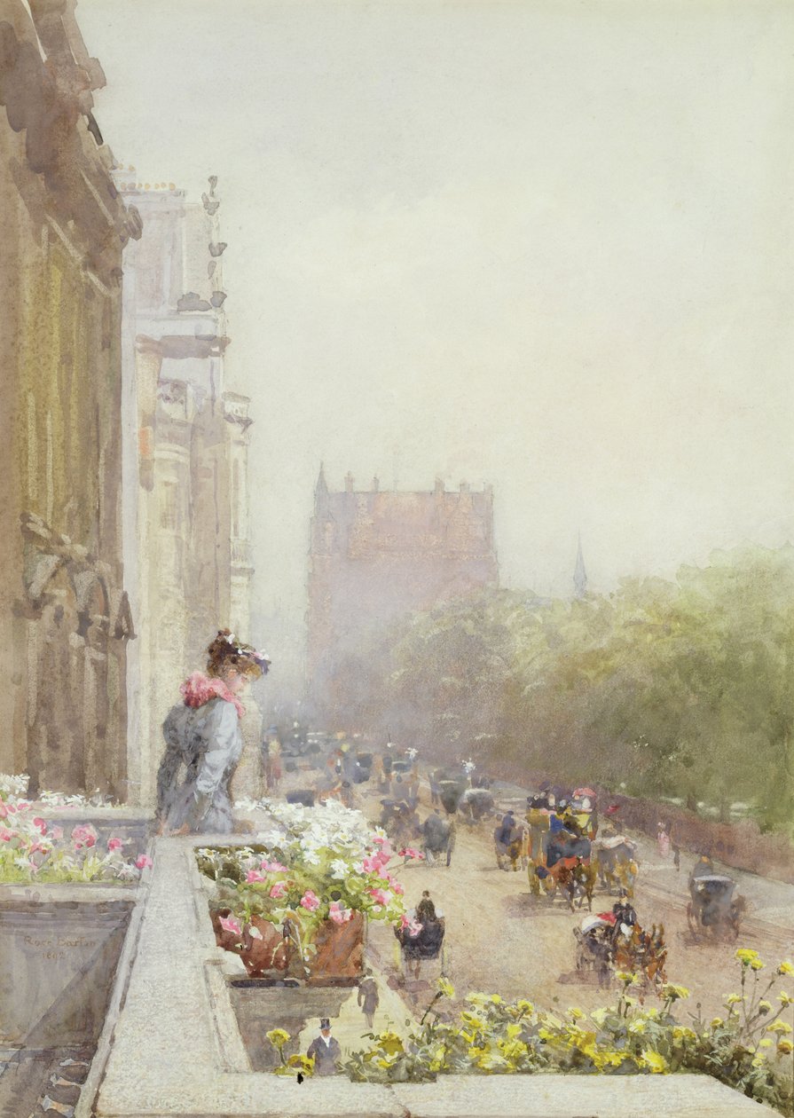 Piccadilly i juni 1892 (wc) af Rose Maynard Barton
