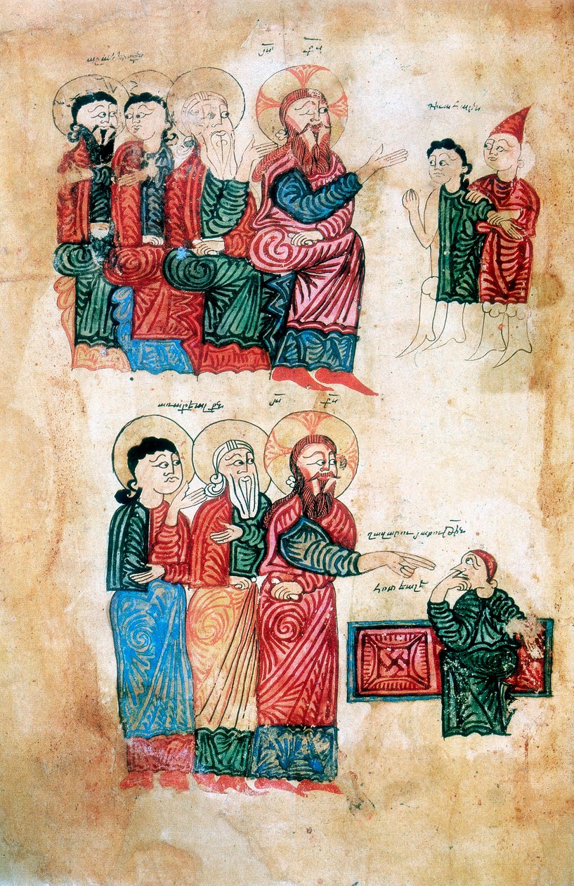 Jesus udfører mirakler, 1394 af Rotakes
