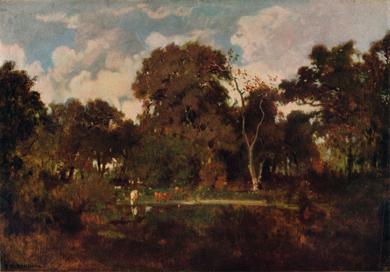 Fontainebleau-skoven, 1906-7. af Rousseau