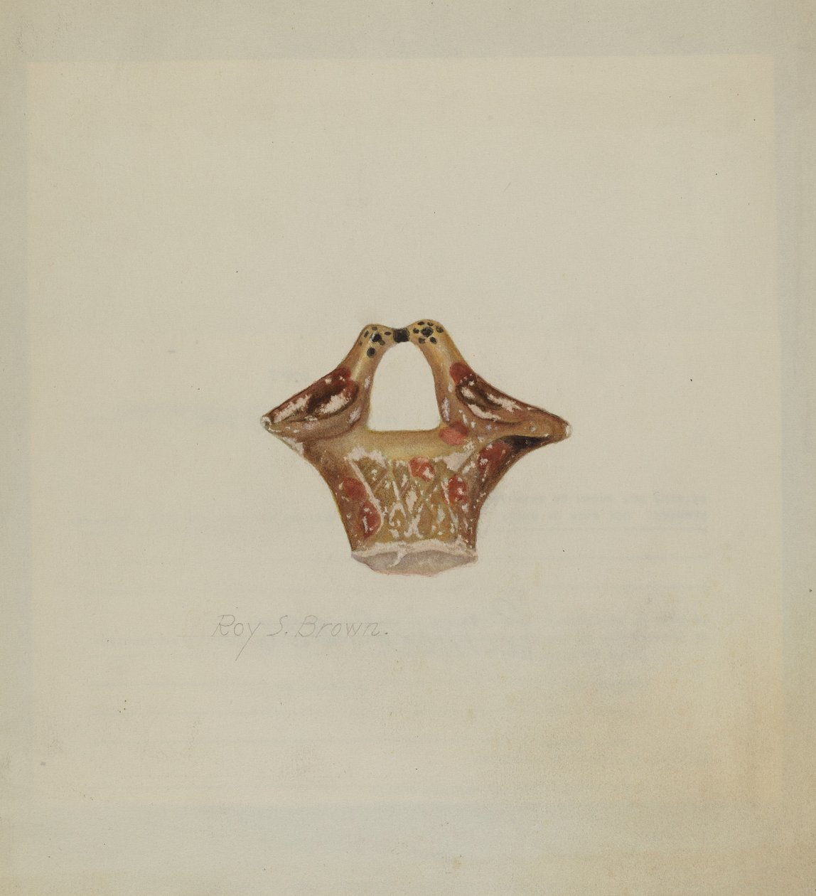 Kridttøj Fugle af Roy S. Brown